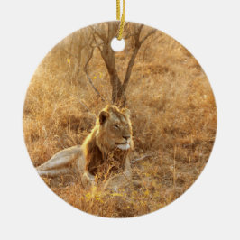 Lion Keramik Ornament