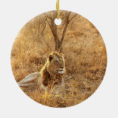 Lion Keramik Ornament (Hinten)