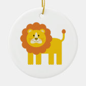 Lion Keramik Ornament (Vorne)