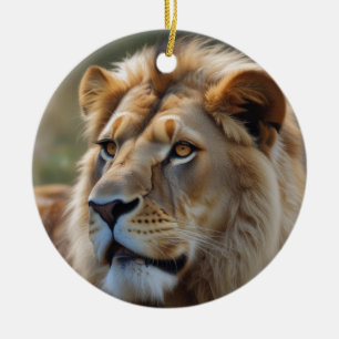 Lion Keramik Ornament