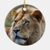 Lion Keramik Ornament (Hinten)