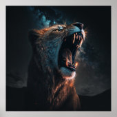 Lion King angry Poster (Vorne)