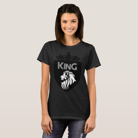 Lion King Animal Basic T-Shirt (Vorne ganz)