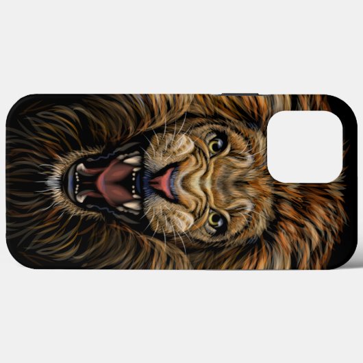 Lion King Animal Wildlife iPhone Case Mate (Rückseite (Horizontal))