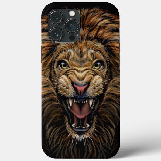 Lion King Animal Wildlife iPhone Case Mate (Rückseite)