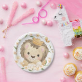 Lion King Baby Shower Paper Plate Pappteller (Party)