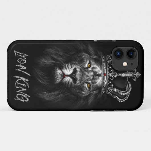 Lion King Case-Mate iPhone Hülle (Rückseite (Horizontal))