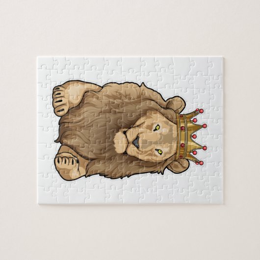 Lion King Crown Puzzle (Horizontal)