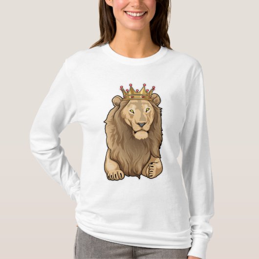 Lion King Crown T-Shirt (Vorderseite)