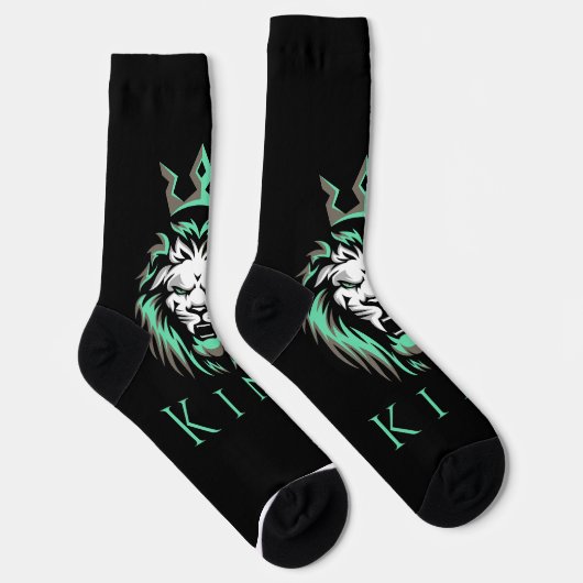 Lion King Design Socken (Rechts)