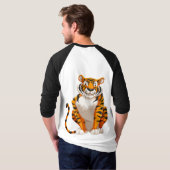 Lion King dezine Tshirt (Schwarz voll)