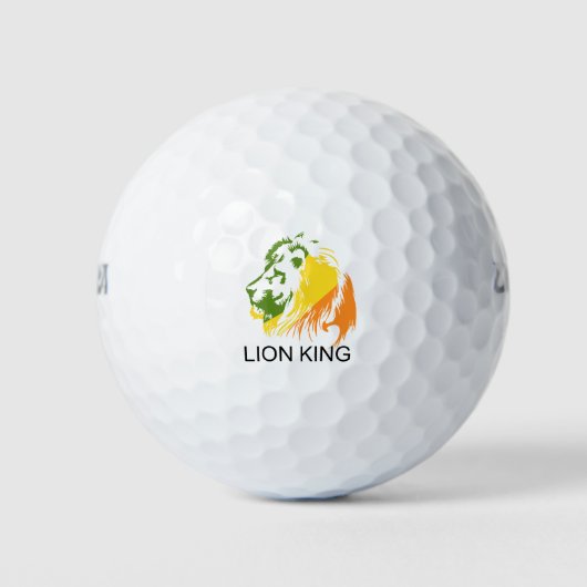 LION KING GOLFBALL (Vorderseite)