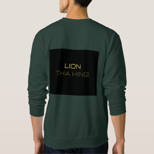 Lion King-Hemd Sweatshirt (Rückseite)