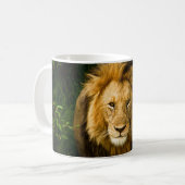 LION KING IM JUNGLE KAFFEETASSE (Vorderseite Links)