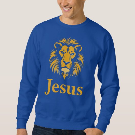 Lion King Jesus - Sweatshirt (Vorderseite)