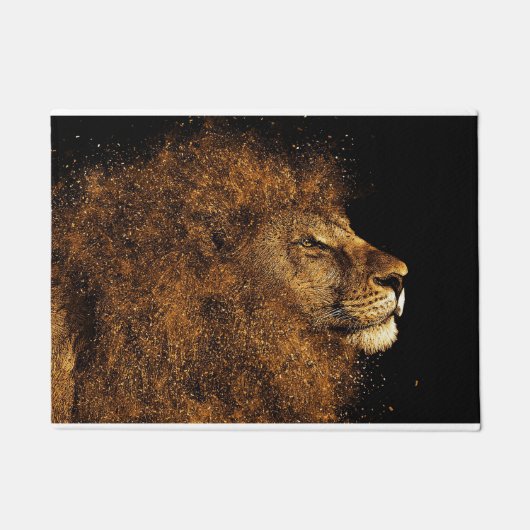 Lion King Lion Fußmatte (Vorderseite)