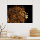 Lion King Lion Poster (Küche)