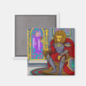 Lion King Magnet (Vorderseite/Rückseite)