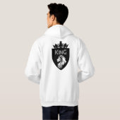 Lion King men hoodie (Schwarz voll)