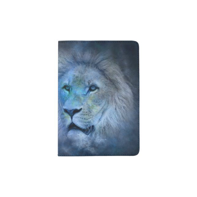Lion King Modern Dark Blue Passhülle (Vorderseite)