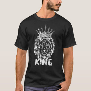 Lion King of the Animals Koch Boss Herscher Mighty T-Shirt