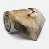 Lion King of the Dschungel Krawatte (Gerollt)