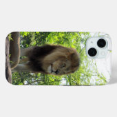 Lion - King of the Dschungel Phone Case (Rückseite (Horizontal))