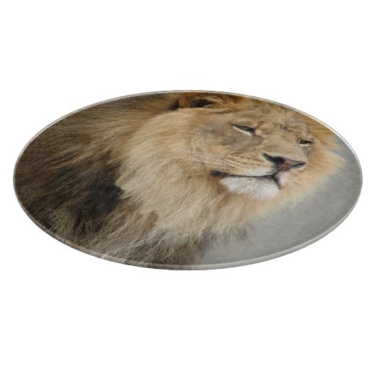 Lion King of the Dschungel Schneidebrett (Ecke)