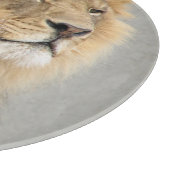 Lion King of the Dschungel Schneidebrett (Ecke)