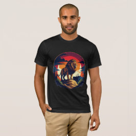 Lion King of the Dschungel T - Shirt Bold Men’s Gi