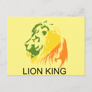 LION KING POSTKARTE