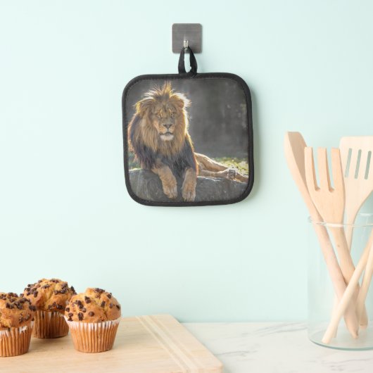 Lion King Pot Holder Topflappen (Insitu (Hängend))