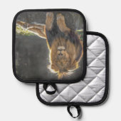 Lion King Pot Holder Topflappen (Vorderseite/Rückseite)