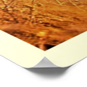 Lion King Savanna Sunset Design Poster (Ecke)