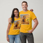 Lion King Savanna Sunset Design T-Shirt (Unisex)