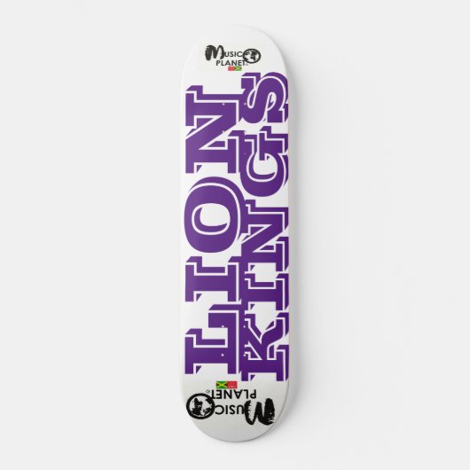 LION KINGS Skateboard (Vorderseite)