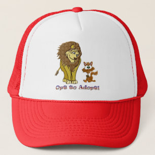 Lion & Kitty Cartoon Truckerkappe
