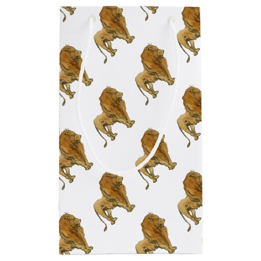 Lion Kleine Geschenktüte (Rückseite)