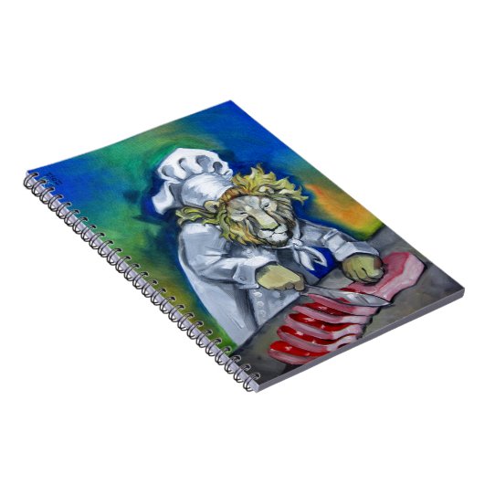 Lion Koch Notizblock (Rechte Seite)