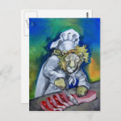 Lion Koch Postkarte (Vorne/Hinten)