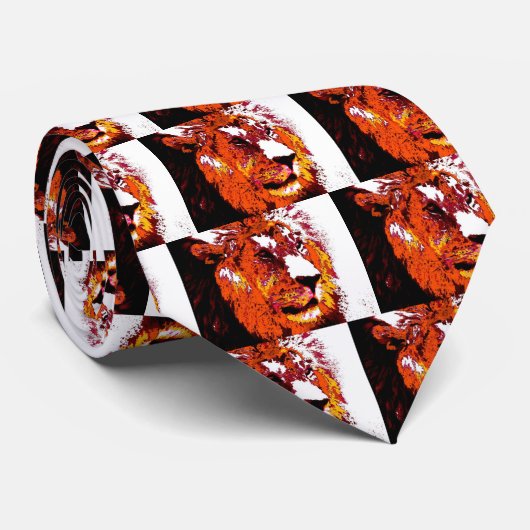Lion Krawatte (Gerollt)
