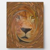 Lion Lächeln Fotoplatte (Vorderseite)