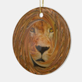 Lion Lächeln Keramikornament (Links)