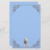 Lion & Lamb blicken auf die Stationäre des Himmels Briefpapier (Vorne/Hinten)