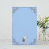 Lion & Lamb blicken auf die Stationäre des Himmels Briefpapier (Stehend Vorderseite)