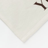 Lion & Lamb Heraldisches Wappen Fleecedecke (Ecke)