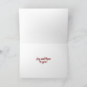 LION & LAMB PEACE (matte) - von Jeff Willis Art Karte (Innenseite)