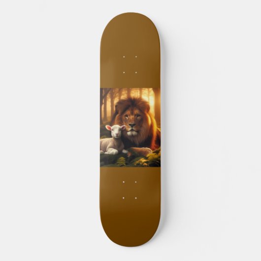 LION & LAMB SKATEBOARD DECK (Vorderseite)