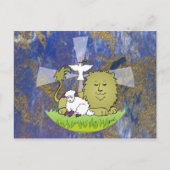 Lion Lamb und Dove Postkarte (Vorderseite)