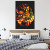 Lion Leinwanddruck (Insitu (Schlafzimmer))
